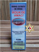 Ficha técnica e caractérísticas do produto Banho - Flora Cachoeira - Água de Amaci