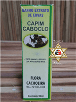 Banho - Flora Cachoeira - Capim Caboclo