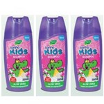 Ficha técnica e caractérísticas do produto Banho Kids Aloe Vera Shampoo Infantil (Kit C/03)