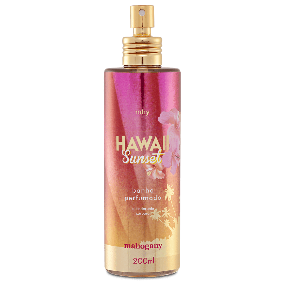 Ficha técnica e caractérísticas do produto Banho Perfumado Hawaii Sunset 200 Ml