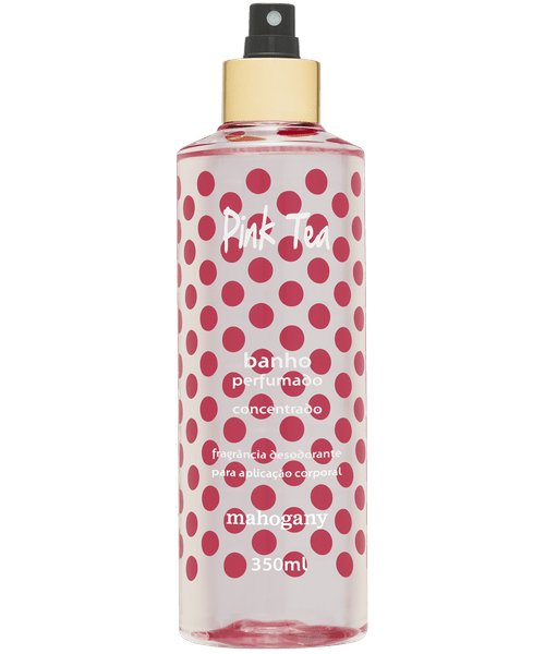 Ficha técnica e caractérísticas do produto Banho Perfumado Pink Tea Mahogany 350ml