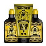 Ficha técnica e caractérísticas do produto Barba Forte Danger Kit Shampoo + Condicionador Bomba + Bálsamo para Barba