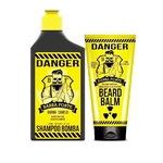 Ficha técnica e caractérísticas do produto Barba Forte Danger Shampoo 250ml Balm 170g