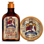 Ficha técnica e caractérísticas do produto Barba Forte Kit Shampoo Barba e Cabelo Lumberjack + Pomada Modeladora Lumberjack