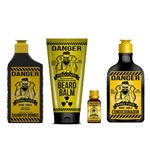 Barba Forte Shampoo Danger + Condicionador Danger + Bálsamo Beard Balm Danger + Óleo Danger 10ml