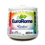 Ficha técnica e caractérísticas do produto Barbante Euroroma Crú 1kg N06