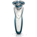Ficha técnica e caractérísticas do produto Barbeador Elétrico Philips 7000 S7310 12 Bivolt – Branco/Azul