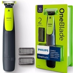 Ficha técnica e caractérísticas do produto Barbeador Elétrico Philips One Blade QP2510/10 Aparador de Barba Bivolt Com Bateria Recarregável