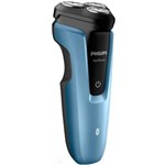 Ficha técnica e caractérísticas do produto Barbeador Philips S1070/04 Wet And Dry com Pop-up Trimmer Bivolt – Preto/Azul