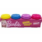 Barbie Massinha com 4 Potes 50g Fun Bb1101