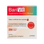 Ficha técnica e caractérísticas do produto Barivit Sabor Laranja C/ 60 Comprimidos Mastigáveis