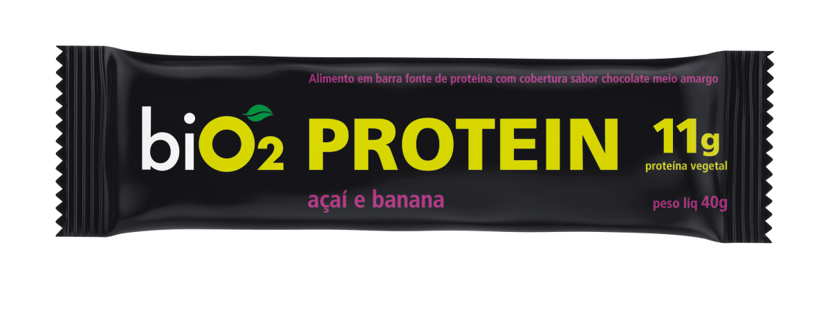 Ficha técnica e caractérísticas do produto Barra de Proteína Açaí e Banana 40g - BiO2