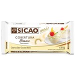 Ficha técnica e caractérísticas do produto Barra Sicao Cobertura Chocolate Branco Fracionado (1,01Kg)