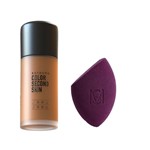 Ficha técnica e caractérísticas do produto Base Beyoung Color Second Skin 06 + Esponja Flat Blend MS