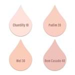 Ficha técnica e caractérísticas do produto Base Liquida Feels Ruby Rose Cores Claras ((Chantilly 10))