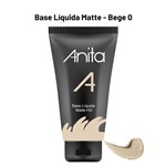 Ficha técnica e caractérísticas do produto Base Liquida HD Matte Anita - Bege 0