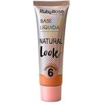 Ficha técnica e caractérísticas do produto Base Líquida Natural Look Chocolate 6 - Ruby Rose HB8051C6