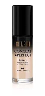 Ficha técnica e caractérísticas do produto Base Milani Conceal Perfect 01 (2 In 1)
