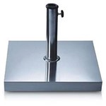 Ficha técnica e caractérísticas do produto Base para Guarda-Sol Quadrada Inox 30kg - Bel Fix