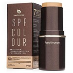 Ficha técnica e caractérísticas do produto Base Tonalizante Color Bronze FPS 50 - SPF Colour 50 - Médio