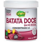 Ficha técnica e caractérísticas do produto Batata Doce Roxa 400g - Farinha - Concentrada - 4:1 - 100% Pura