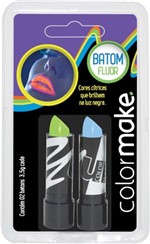 Ficha técnica e caractérísticas do produto Batom Color Make Fluor AZ/VD - Colormake