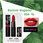 Ficha técnica e caractérísticas do produto Batom Cremoso Anita - 100% Vegano - Cor 4001 Vida