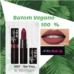Ficha técnica e caractérísticas do produto Batom Cremoso Anita - 100% Vegano - Cor 4007 Ser Vivo
