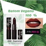 Ficha técnica e caractérísticas do produto Batom Cremoso Anita - 100% Vegano - Cor 4008 Esperança