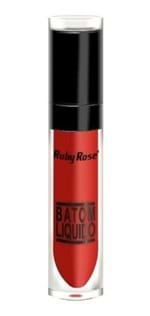 Ficha técnica e caractérísticas do produto Batom Líquido Ruby Rose Matte Cor 019 Vermelho - 3,9G (Matte, 019)