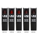 Ficha técnica e caractérísticas do produto Batom Matte Red Collection Uni Makeup - Uni Make Up