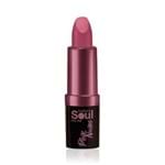 Ficha técnica e caractérísticas do produto Batom Matte Soul Kiss me Pink Nude 3,5g