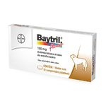Ficha técnica e caractérísticas do produto Baytril Flavour 150 Mg Com 10 Comprimidos