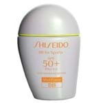 Ficha técnica e caractérísticas do produto BB Cream Shiseido Sports FPS 50 Dark 30ml