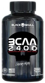 Ficha técnica e caractérísticas do produto BCAA 2400 200 Caps - Black Skull