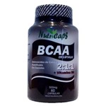 Ficha técnica e caractérísticas do produto BCAA 500mg com Vitamina B6 - 60 Cápsulas