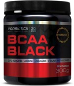 Ficha técnica e caractérísticas do produto BCAA Black 300g Sem Sabor - Probiótica