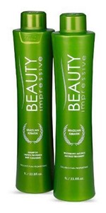 Ficha técnica e caractérísticas do produto Beauty Impressive Kit Brazilian Keratin 2x1000ml * Brinde
