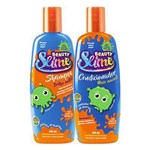 Ficha técnica e caractérísticas do produto Beauty Slime - Kit Azul Neon - Shampoo + Condicionador