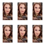 Ficha técnica e caractérísticas do produto Beautycolor Coloração 7.35 Marrom Dourado Acaju - Kit com 06