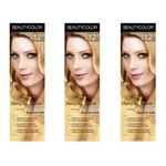 Ficha técnica e caractérísticas do produto Beautycolor Tinta Creme 12.0 Louro Muito Claro Especial - Kit com 03