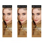 Ficha técnica e caractérísticas do produto Beautycolor Tinta Creme 10.11 Louro Claríssimo Platinado (Kit C/03)