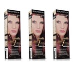 Ficha técnica e caractérísticas do produto Beautycolor Tinta Creme 4.65 Acaju Royal - Kit com 03