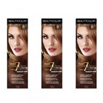 Ficha técnica e caractérísticas do produto Beautycolor Tinta Creme 8.3 Louro Claro Dourado (Kit C/03)