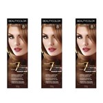 Ficha técnica e caractérísticas do produto Beautycolor Tinta Creme 8.3 Louro Claro Dourado - Kit com 03