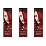 Ficha técnica e caractérísticas do produto Beautycolor Tinta Creme Especial 77.44 Vermelho Sedução - Kit com 03