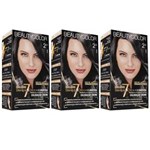 Ficha técnica e caractérísticas do produto Beautycolor Tinta - Kit 2.0 Preto - Kit com 03