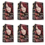 Ficha técnica e caractérísticas do produto Beautycolor Tinta - Kit 66.46 Vermelho Chama Provocante - Kit com 06