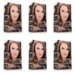 Ficha técnica e caractérísticas do produto Beautycolor Tinta - Kit 7.35 Marrom Dourado Acaju - Kit com 06