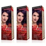Ficha técnica e caractérísticas do produto Beautycolor Tinta Vermelho Infalível 42.26 Marsala Violet Misterioso - Kit com 03